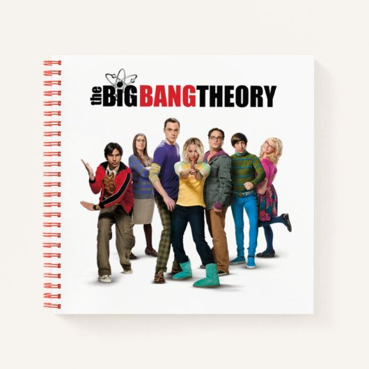 Carnet Les personnages de la théorie du Big Bang (Devant)