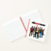 Carnet Les personnages de la théorie du Big Bang (Intérieur)