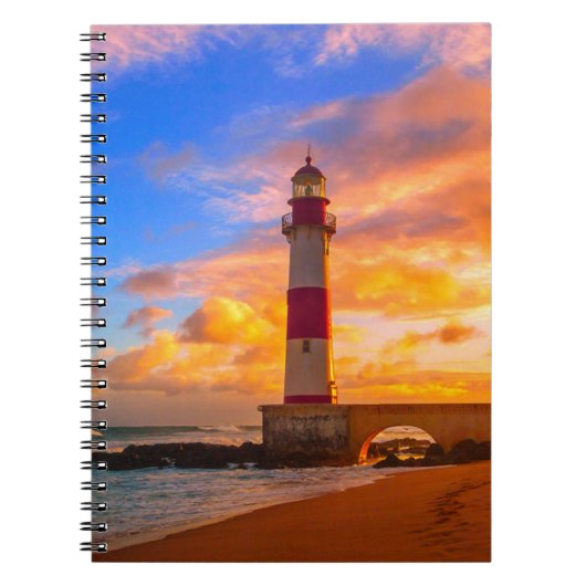 Carnet Les phares | Phare d'Itapuã Brésil (Devant)