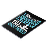 Carnet Les physiothérapeutes connaissent tous les bons mo (Côté gauche)