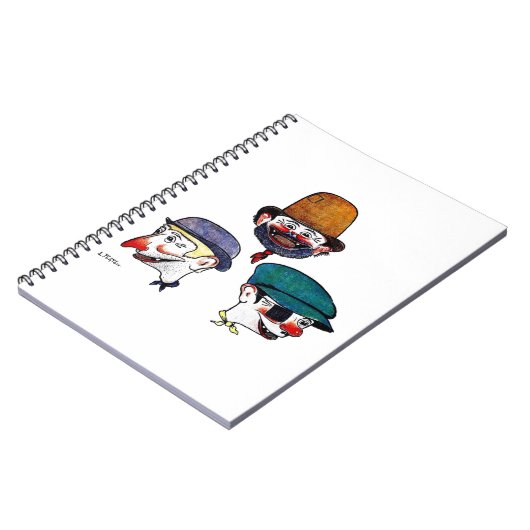 Carnet Les Pieds Nickelés Notitieboek (Linkerzijde)