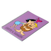 Carnet Les Pierrafeu | Betty Kissing Barney (Côté gauche)