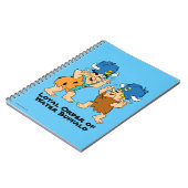 Carnet Les Pierrafeu | Buffles d'eau Fred & Barney (Côté gauche)