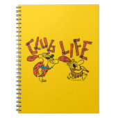 Carnet Les Pierrafeu | Fred & Barney - Club Life (Devant)