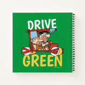 Carnet Les Pierrafeu | Fred & Barney - Drive Green (Dos)