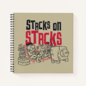 Carnet Les Pierrafeu | Fred & Barney - Stacks on Stacks (Devant)