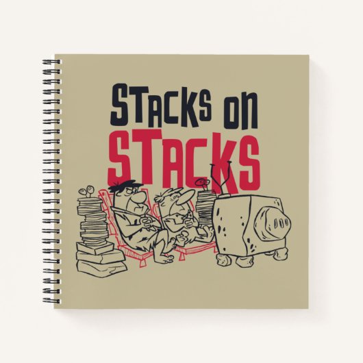 Carnet Les Pierrafeu | Fred & Barney - Stacks on Stacks (Devant)