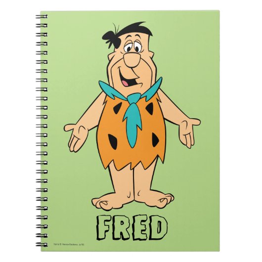 Carnet Les Pierrafeu | Fred Flintstone (Devant)
