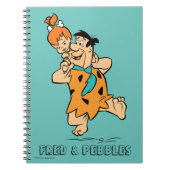 Carnet Les Pierrafeu | Fred & Pebbles Flintstone (Devant)