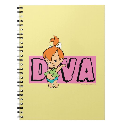 Carnet Les Pierrafeu | Galets - Little Diva (Devant)