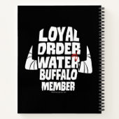 Carnet Les Pierrafeu | Loyal Order Water Buffalo Membre (Dos)