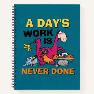 Carnet Les Pierrafeu Maison de nettoyage Dino