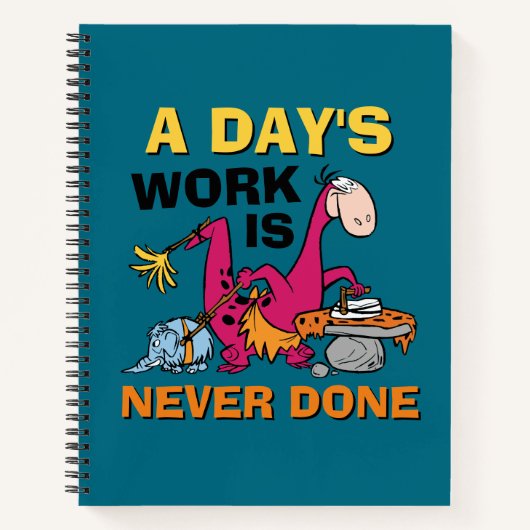 Carnet Les Pierrafeu | Maison de nettoyage Dino (Devant)