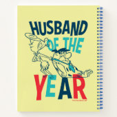 Carnet Les Pierrafeu | Mari de l'année (Dos)