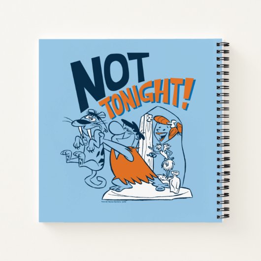 Carnet Les Pierrafeu | Pas ce soir ! (Dos)