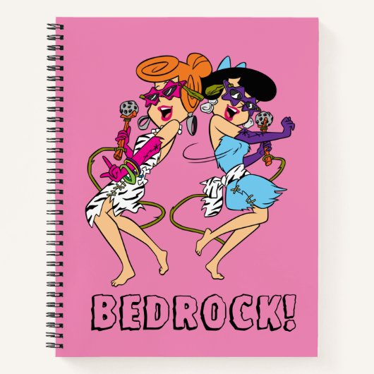 Carnet Les Pierrafeu | Wilma & Betty Rock Stars (Devant)