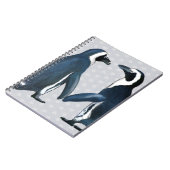 Carnet Les pingouins amoureux (Côté gauche)