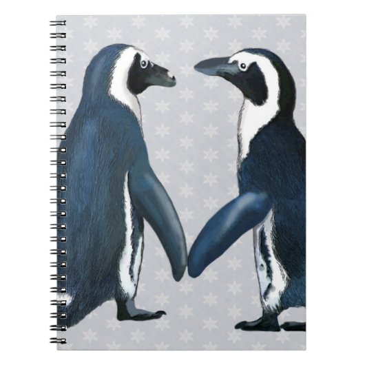 Carnet Les pingouins amoureux (Devant)