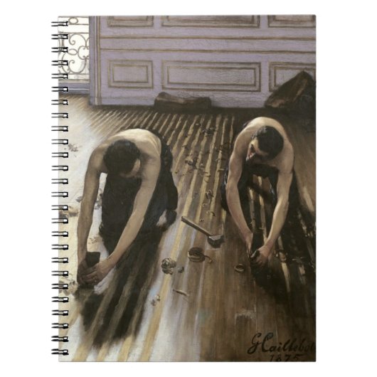 Carnet Les planeuses de parquet, 1875 (Devant)