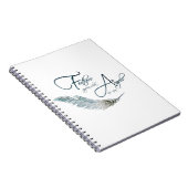 Carnet Les Plumes Apparaissent Lorsque Les Anges Sont Prè (Côté Droit)