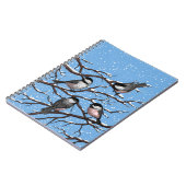 Carnet Les poulets en hiver (Côté gauche)