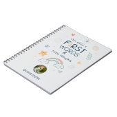 Carnet Les premiers mots et petites pensées de notre enfa (Côté gauche)