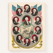 Carnet Les premiers présidents américains restaurèrent la (Devant)