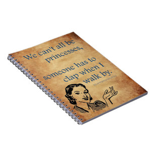 Carnet Les princesses de SlipperyJoe applaudissent affich