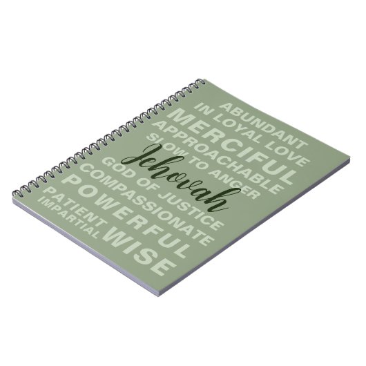 Carnet Les qualités de l'Eternel | JW (Côté gauche)