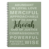 Carnet Les qualités de l'Eternel | JW (Devant)