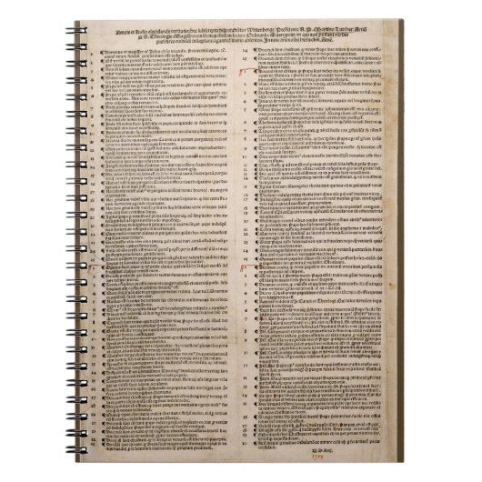 Carnet Les Quatre-vingt-quinze thèmes (Martin Luther) (Devant)