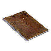 Carnet Les raisons de vous épouser inscrivent (Côté Droit)