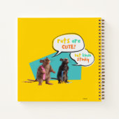 Carnet Les rats sont mignons mais un peu puants (Dos)