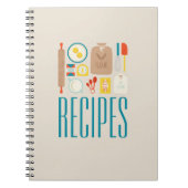Carnet Les recettes de Baker (Devant)