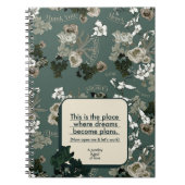 Carnet Les rêves deviennent des plans (Devant)