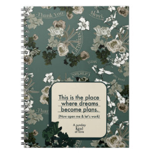 Carnet Les rêves deviennent des plans