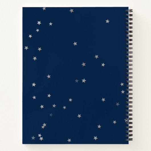 Carnet Les rêves exigent un nom personnalisé énorme (Dos)