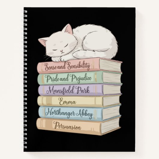 Carnet Les romans de Jane Austen IX (Devant)