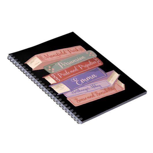 Carnet Les romans de Jane Austen V (Côté Droit)