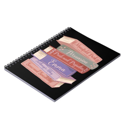 Carnet Les romans de Jane Austen V (Côté gauche)