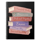 Carnet Les romans de Jane Austen V (Devant)