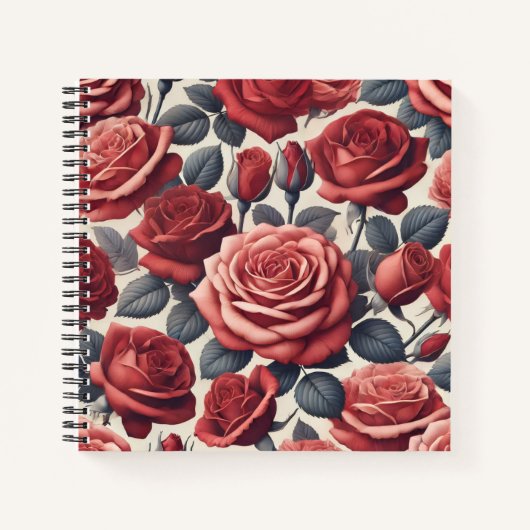 Carnet Les roses sont rouges (Devant)
