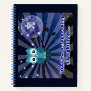 Carnet Les scrapbookers « Je vais scrapper toute la nuit 