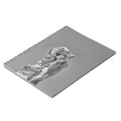 Carnet Les sculptures romaines dans la composition modern (Côté gauche)