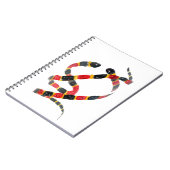 Carnet Les serpents de corail Art animal (Côté gauche)