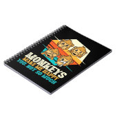 Carnet Les singes Me Rendent Heureux (Côté gauche)