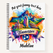 Carnet Les sites d'art du Tennessee (Devant)