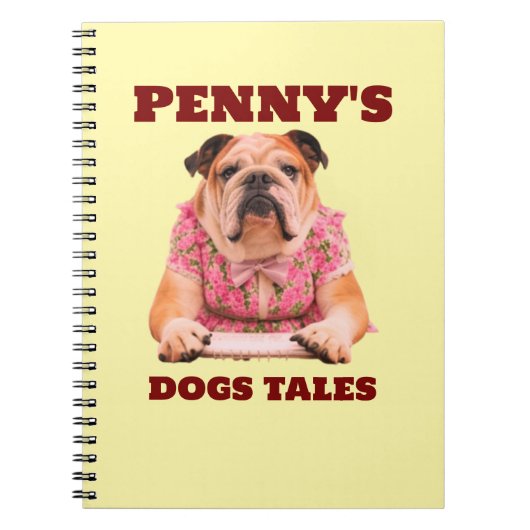 CARNET LES TALES DE CHIENS DE PENNY (Devant)
