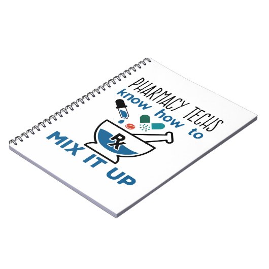 Carnet Les techniciens en pharmacie savent comment le mél (Côté gauche)