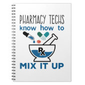 Carnet Les techniciens en pharmacie savent comment le mél (Devant)